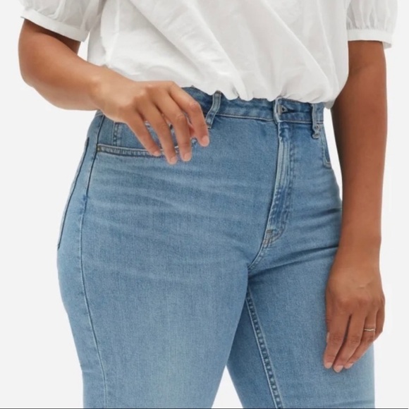 Everlane The Curvy Cheeky Jean Size 35 Crop - Picture 8 of 13